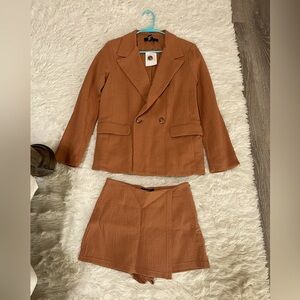 NWT blazer and skort set. Size S